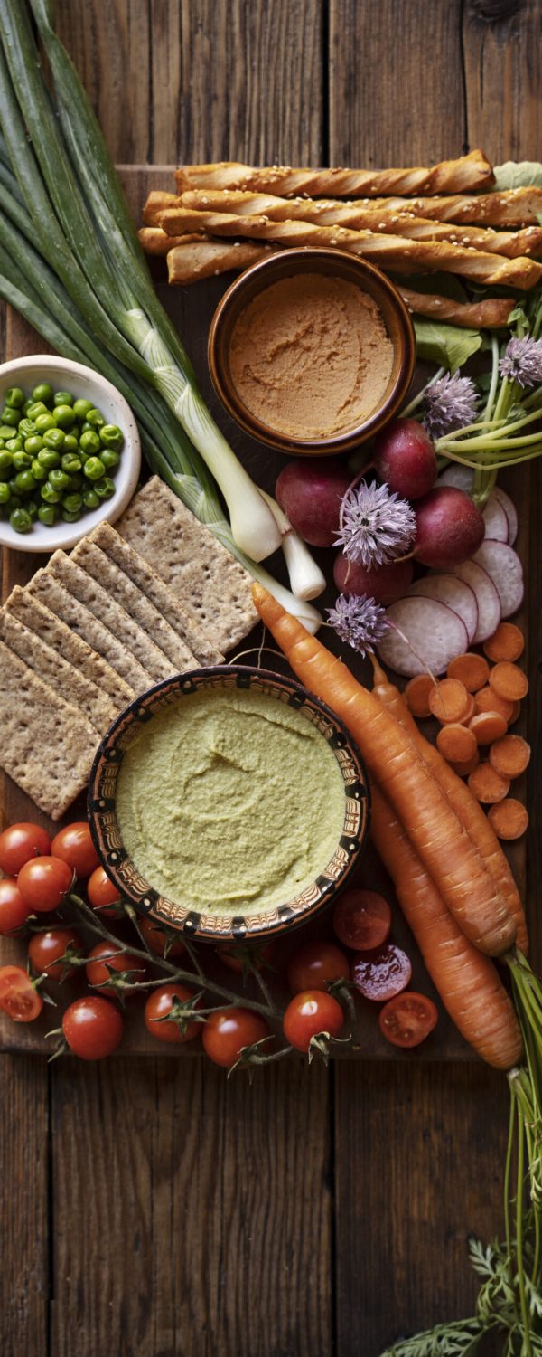 top-view-colorful-hummus